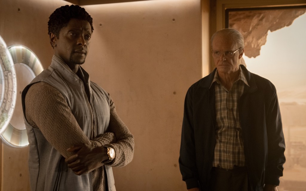 Edi Gathegi and Joel Kinnaman in For All Mankind Season 5.