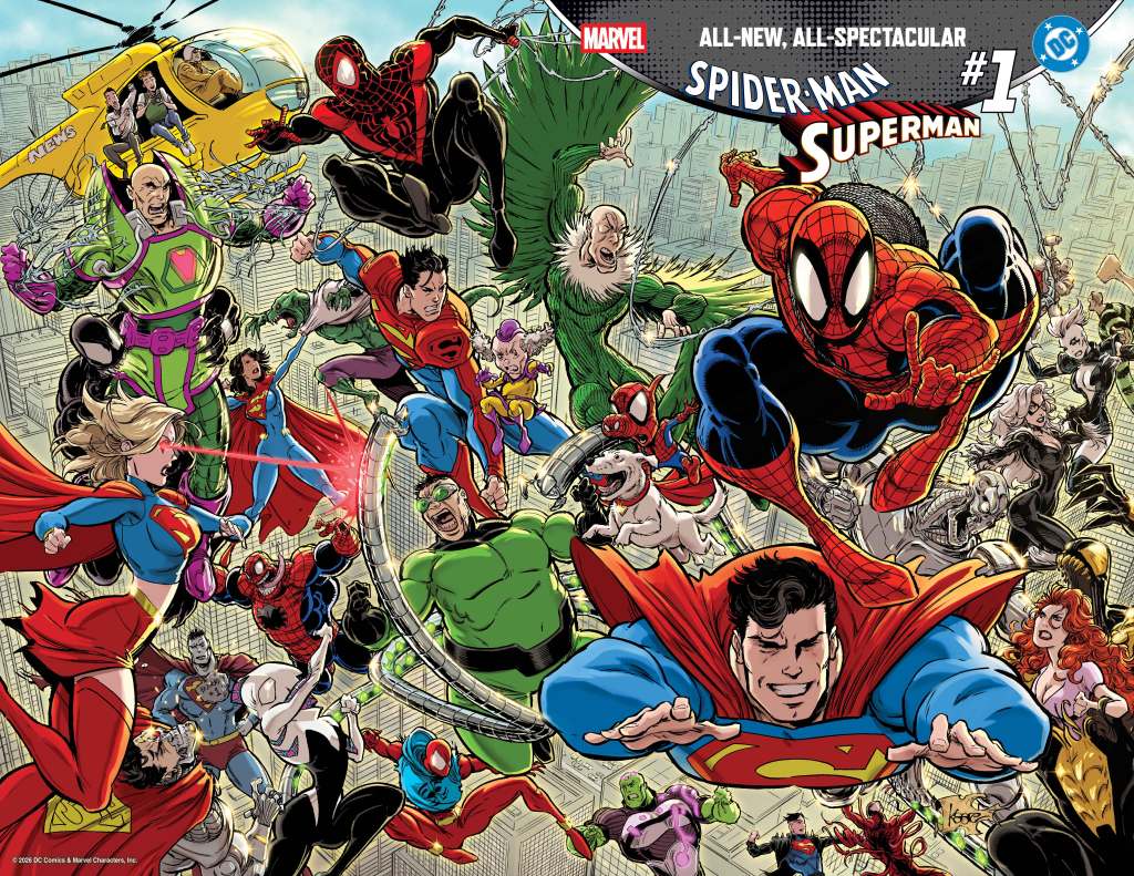 Superman & Spider-Man Get Epic Crossover, First Details & Release Date Revealed