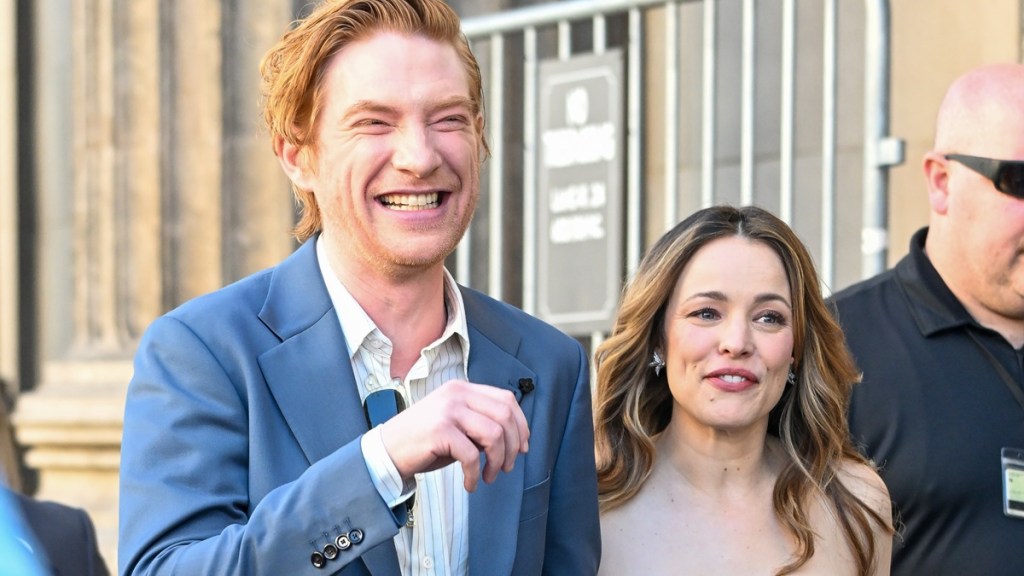 Domhnall Gleeson Jokes Rachel McAdams Doesn't Deserve New Walk of Fame Star