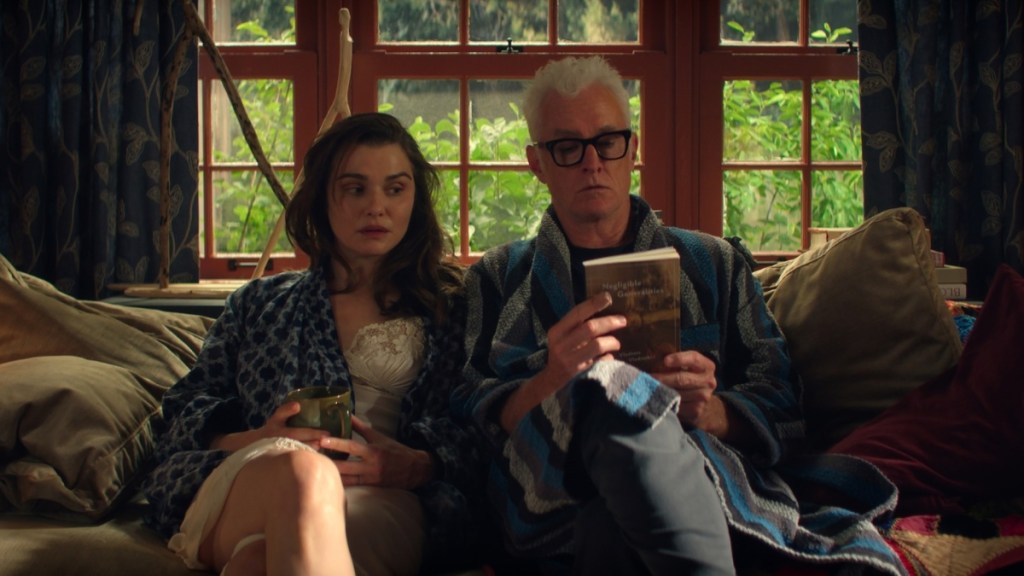 Rachel Weisz and John Slattery in Netflix's Vladimir.