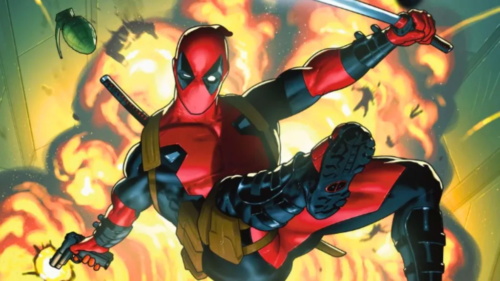 Deadpool Naruto samurai comic Marvel Shueisha