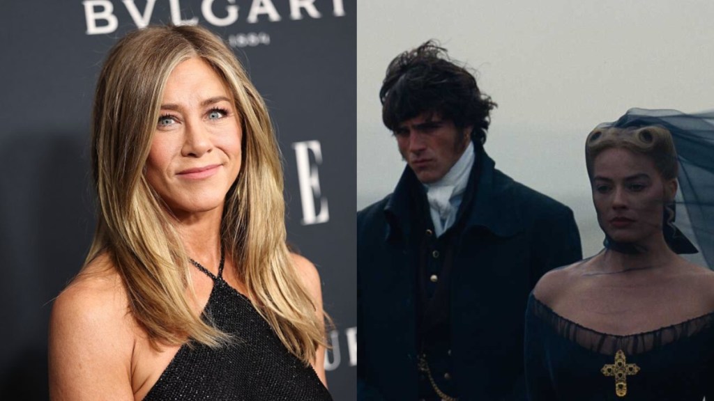 Jennifer Aniston Shares Friends' Wuthering Heights Clip Thanking Margot Robbie