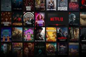 Netflix logos for TV shows.