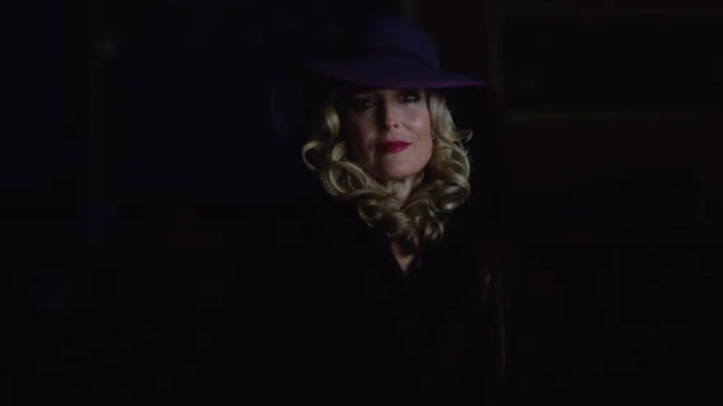 Gillian Anderson in Teenage Sex and Death at Camp Miasma.