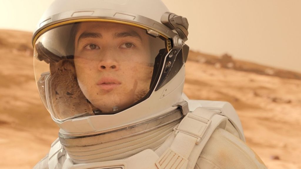 An astornaut on Mars in For All Mankind.