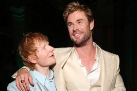 Ed Sheeran Beats Chris Hemsworth in Arm Wrestling as They Recreate Thor Mural