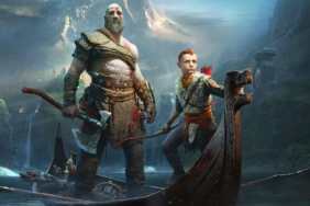 Kratos and Atreus in God of War.