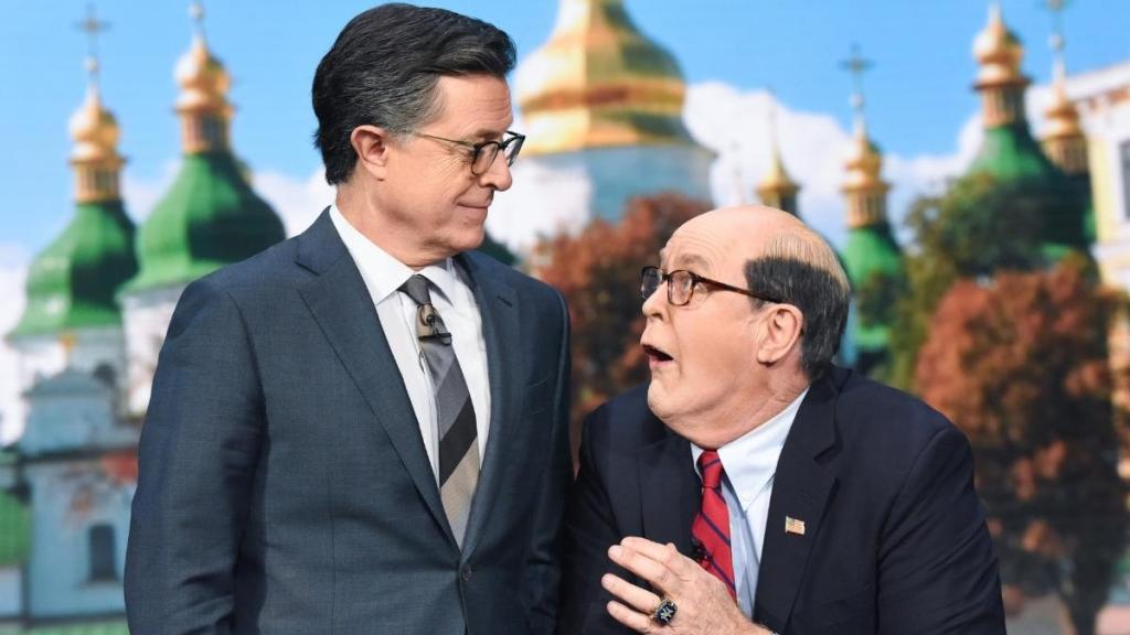 Stephen Colbert Called 'National Treasure' by Oscar Nominee Ahead of CBS Exit