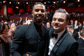 Leonardo DiCaprio & Michael B. Jordan Share a Long Hug After Oscar Win in Video