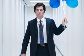 Adam Scott holds a balloon in Apple TV.