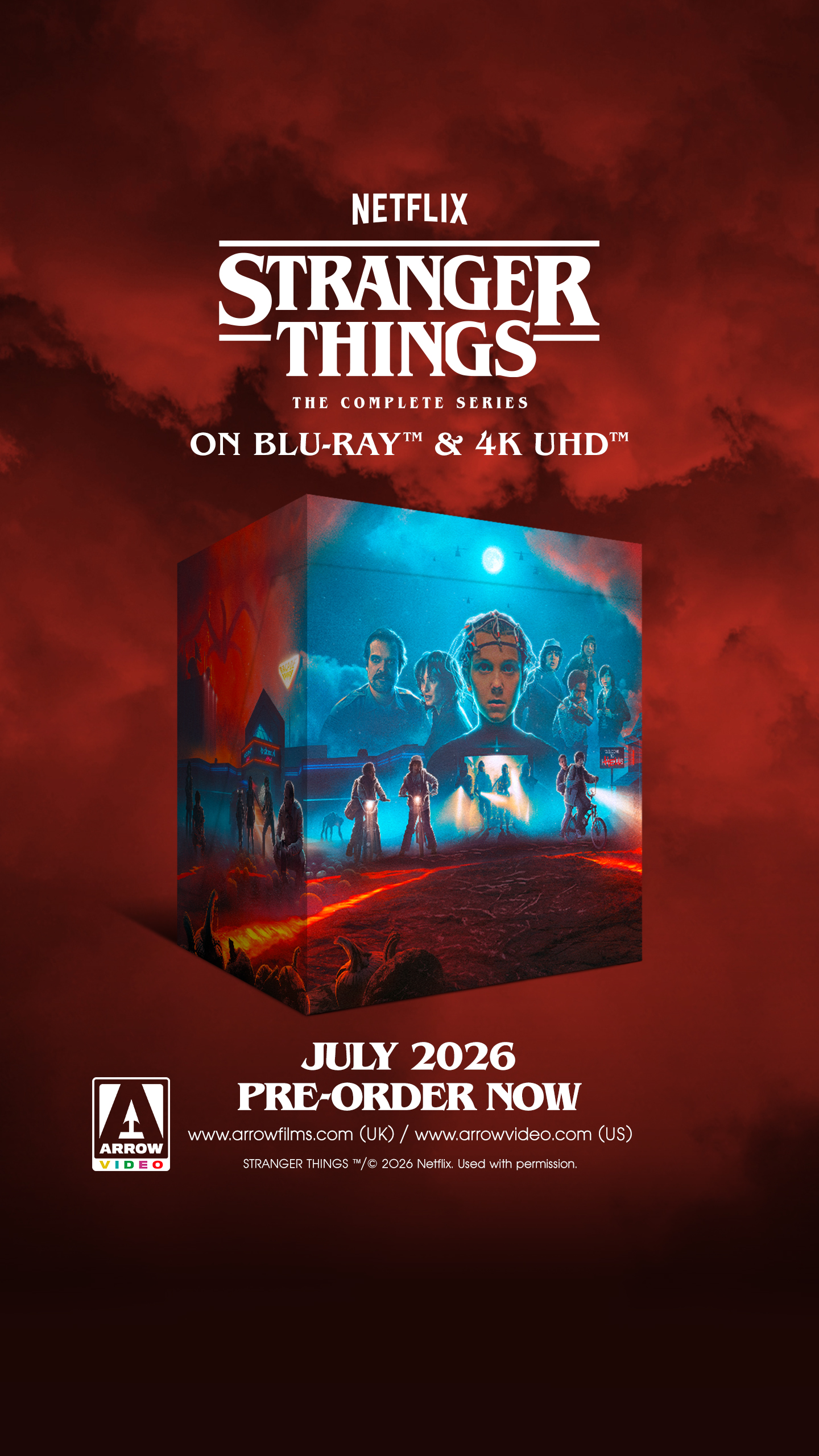 Stranger Things Bluray & 4K UHD Release Date Set for