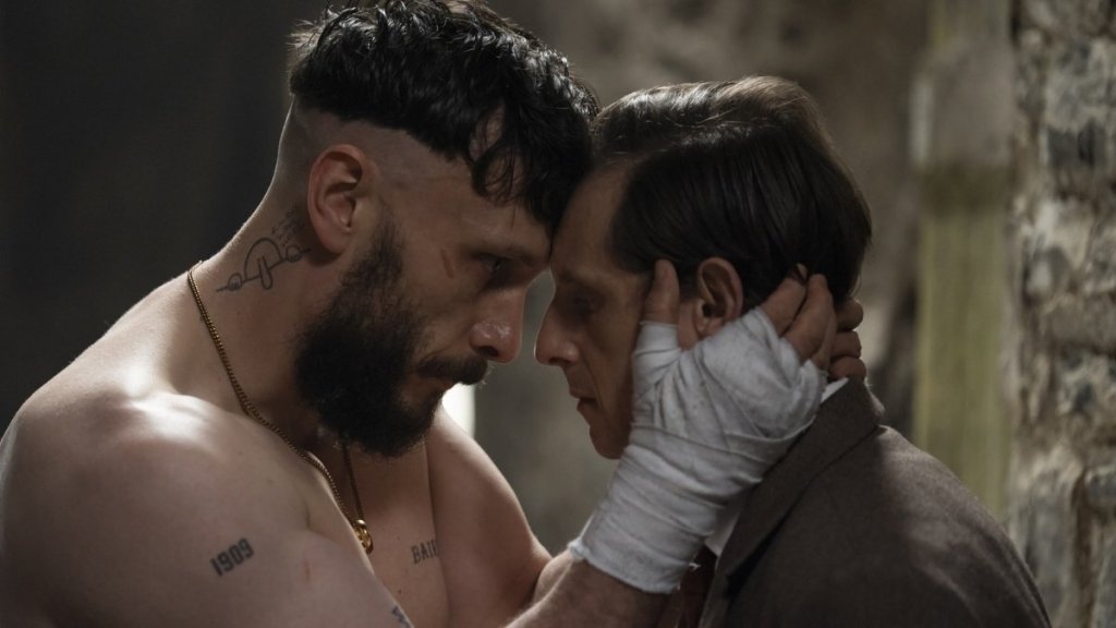 Richard Gadd and Jamie Bell in Half Man.