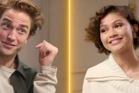 Robert Pattinson Zendaya Batman vs Spider-Man
