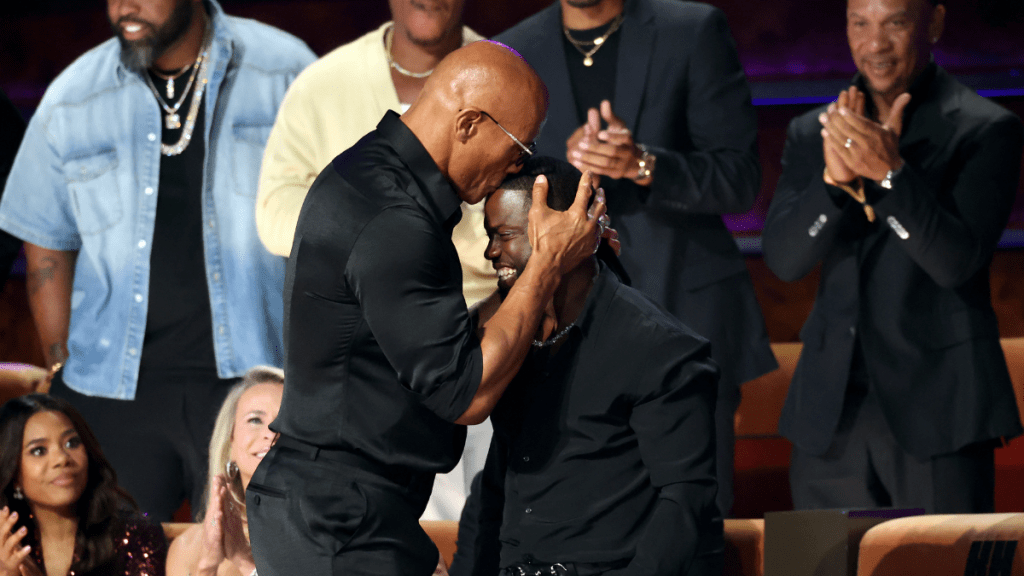  Watch Dwayne Johnson’s Very NSFW Request To Kevin Hart