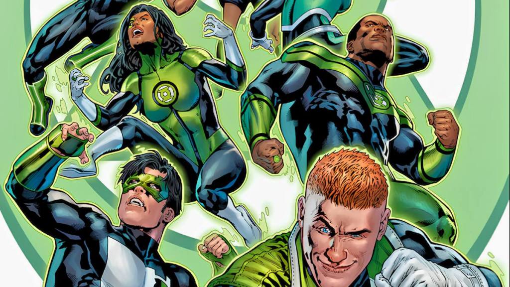 Green Lantern DC Orange Effigy