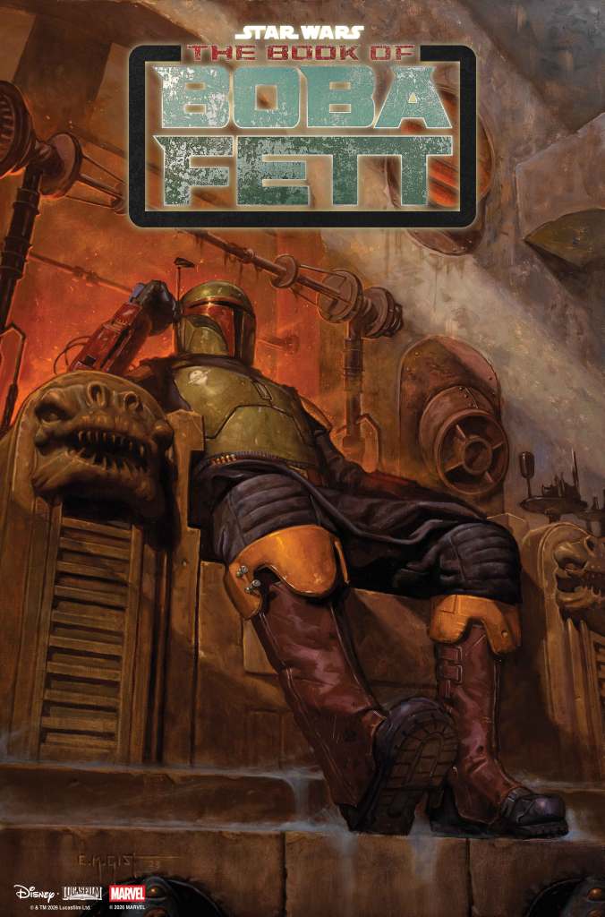  The Book of Boba Fett Comic Book.