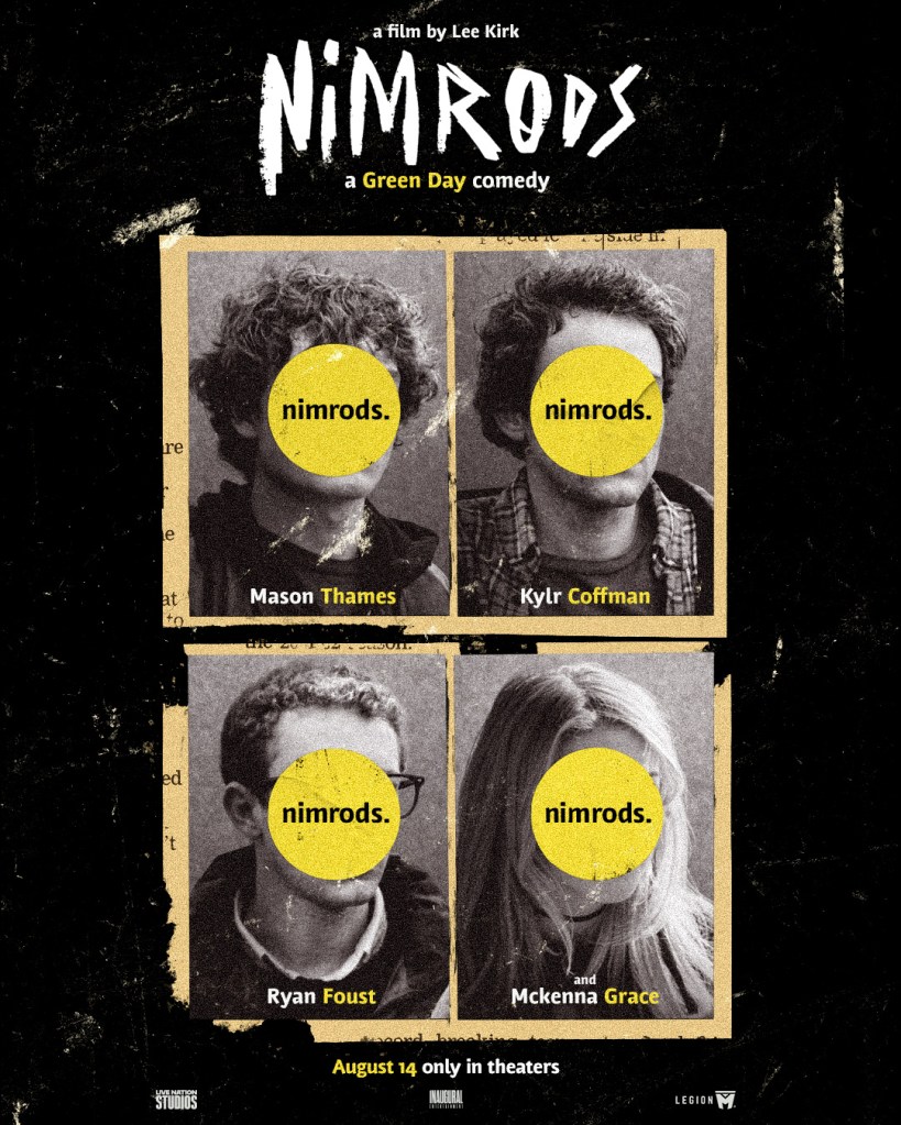 Mckenna Grace's Green Day Movie Nimrods Gets Poster, Release Date