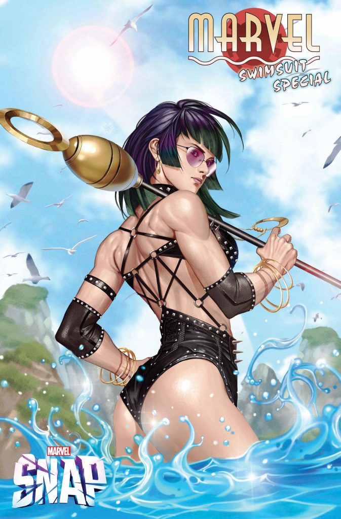Marvel Snap Swimsuit Variant Covers Feature Wolverine, Gwenpool, Mystique, & More