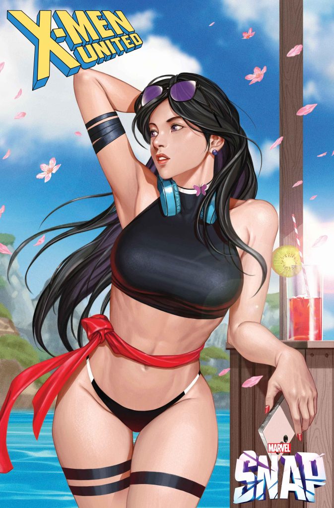 Marvel Snap Swimsuit Variant Covers Feature Wolverine, Gwenpool, Mystique, & More