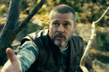 Brad Pitt & His Dog Fight Alaskan Wolves in David Ayer’s Heart of the Beast Trailer