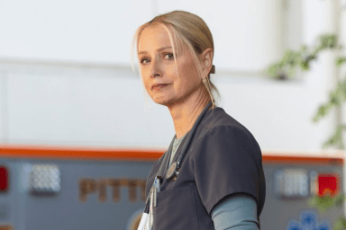 The Pitt Star Claims Ghost of Ex-Husband Haunted Her After Death
