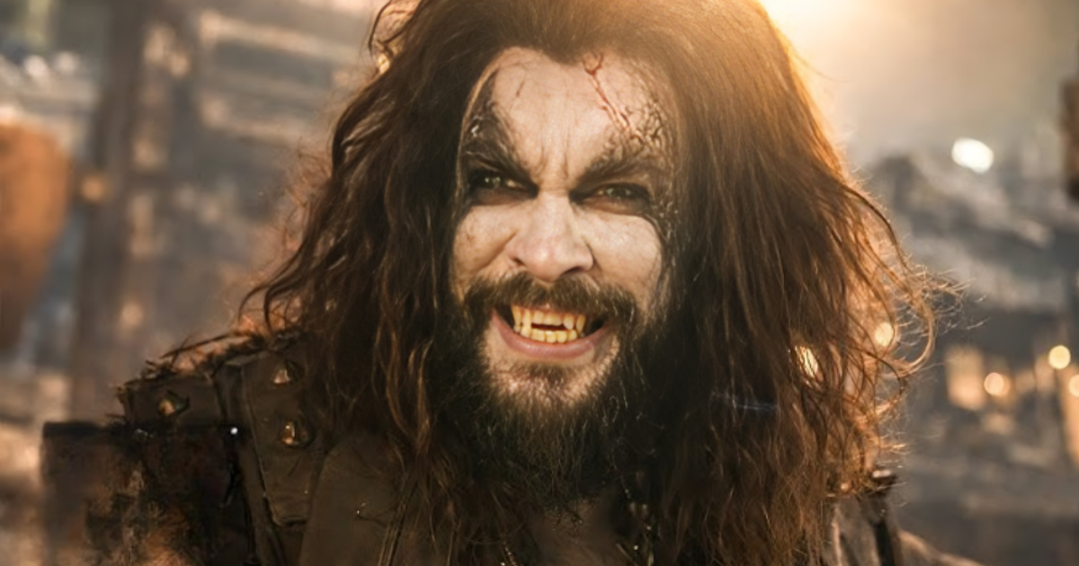 Jason Momoa Arrives at Supergirl Premiere in Peak Lobo Fashion