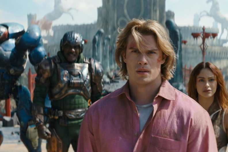 Nicholas Galitzine as He-Man in Masters of the Universe.