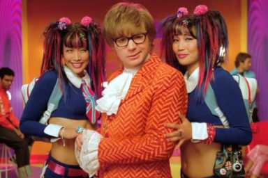 Mike Myers in Austin Powers Goldmember.
