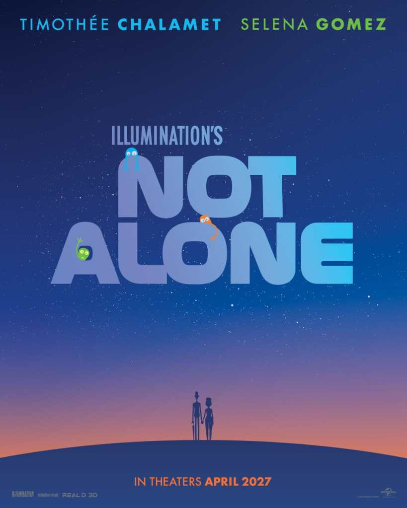 The poster for Not Alone.