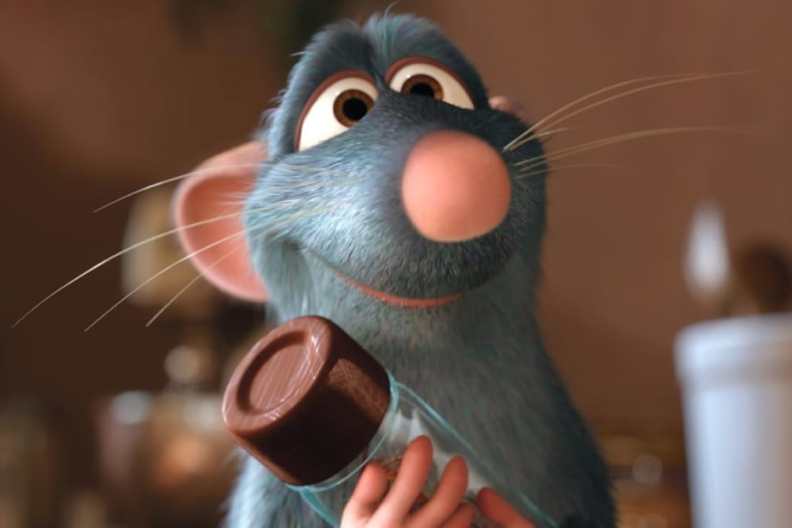 Remy in Ratatouille.