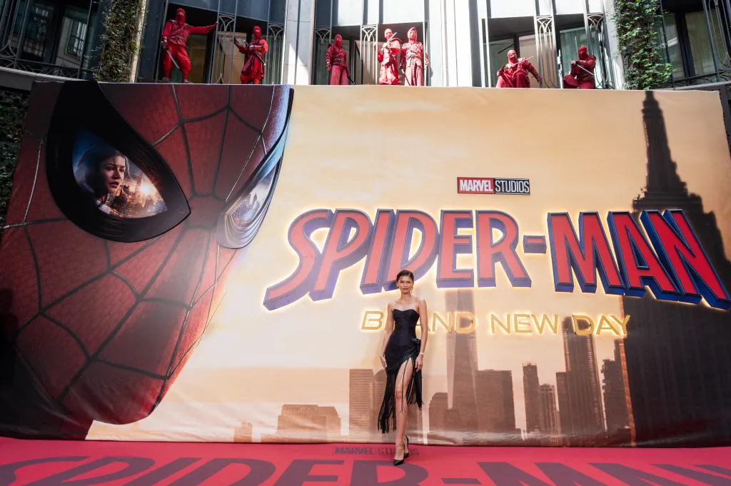 Spider-Man: Zendaya & Tom Holland Kick Off Brand New Day’s Global Tour, View Photos