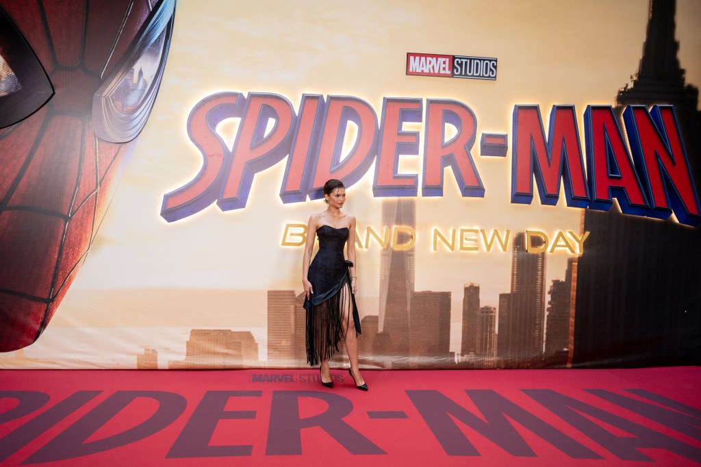 Spider-Man: Zendaya & Tom Holland Kick Off Brand New Day’s Global Tour, View Photos