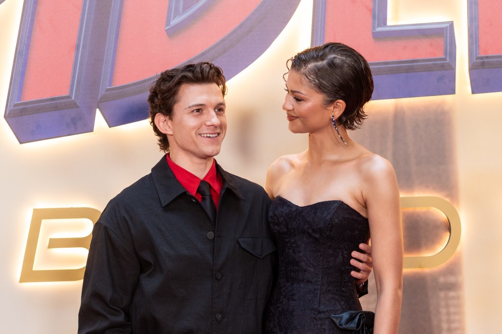 Spider-Man: Zendaya & Tom Holland Kick Off Brand New Day’s Global Tour, View Photos