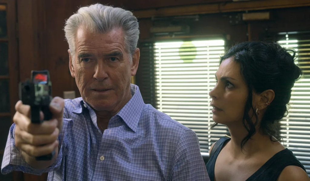 Netflix Adds Pierce Brosnan & Morena Baccarin’s Underrated Action Movie Today image