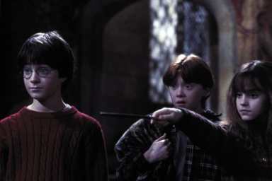 The kids in Harry Potter and the Sorcerer's Stone.