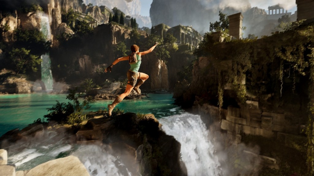 Tomb Raider Legacy of Atlantis Leap