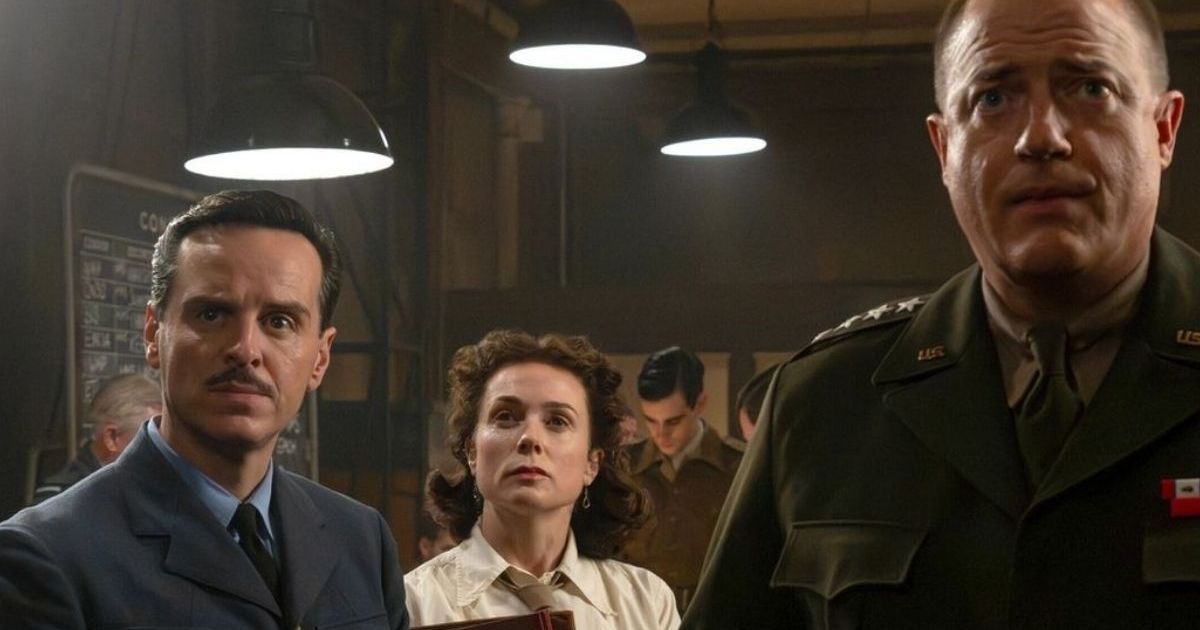 Pressure Clip Goes Inside Kerry Condon & Brendan Fraser’s Intense World War II Movie | Exclusive