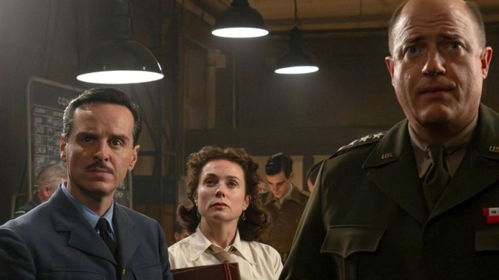 Pressure Clip Goes Inside Kerry Condon & Brendan Fraser’s Intense World War II Movie | Exclusive image