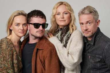 Malin Akerman Talks Making Improv Movie Let's Love With Josh Hutcherson, Reflects on Watchmen & The Comeback | Interview