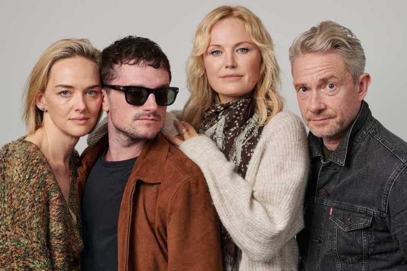 Malin Akerman Talks Making Improv Movie Let's Love With Josh Hutcherson, Reflects on Watchmen & The Comeback | Interview