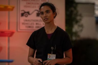 Supriya Ganesh Raises The Pitt Exit Emotion After 2-Year Run