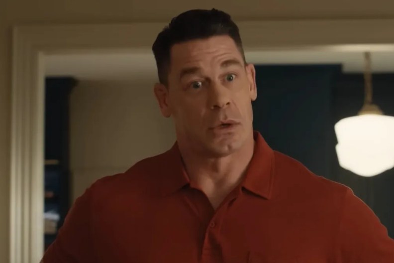 John Cena Shows off Shaved Head as Hair Transplant Journey Continues