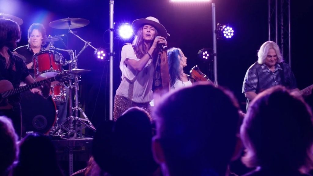 Yellowstone’s Dawn Olivieri Is a Rock Star in Six Days in Evergreen Trailer | Exclusive image