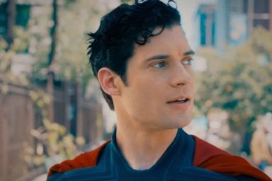 David Corenswet Protects Supergirl Star Milly Alcock Just Like Superman Would