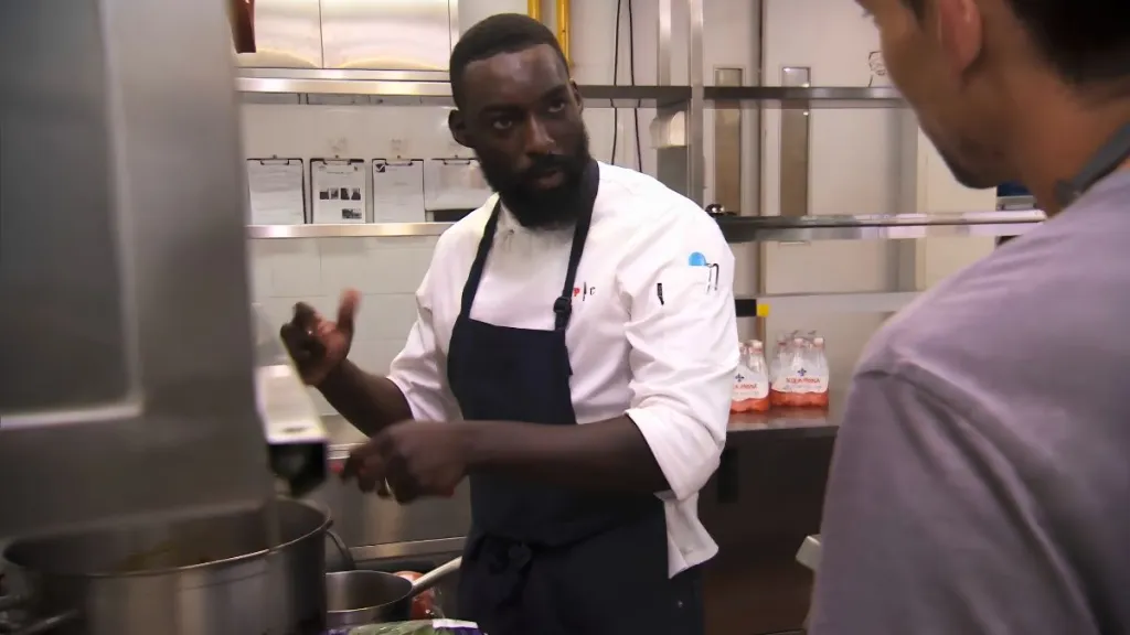 Eric Adjepong in Top Chef