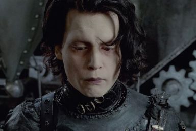 Johnny Depp Edward Scissorhands San Diego Comic Con