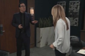 John Oliver Asked to Be Slapped on General Hospital & Laura Wright Delivered