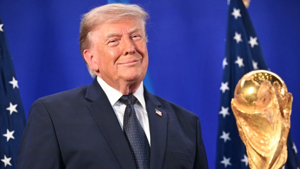 Donald Trump Booed at Fifa World Cup, Then Lingers During Spain’s Trophy Lift