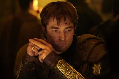 Robert Pattinson in The Odyssey.
