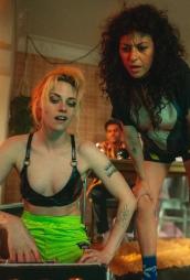Kristen Stewart Gets High & Meets Talking Seth Rogen Cat in The Wrong Girls Trailer